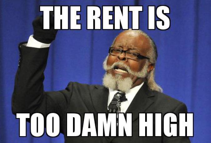 the rent is too damn high